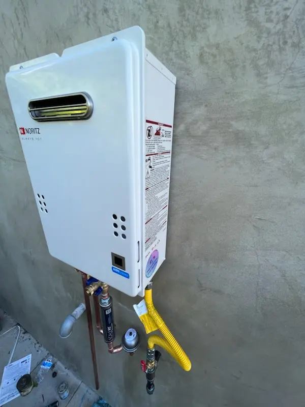 Tankless water heater installation for Sebastopol homes